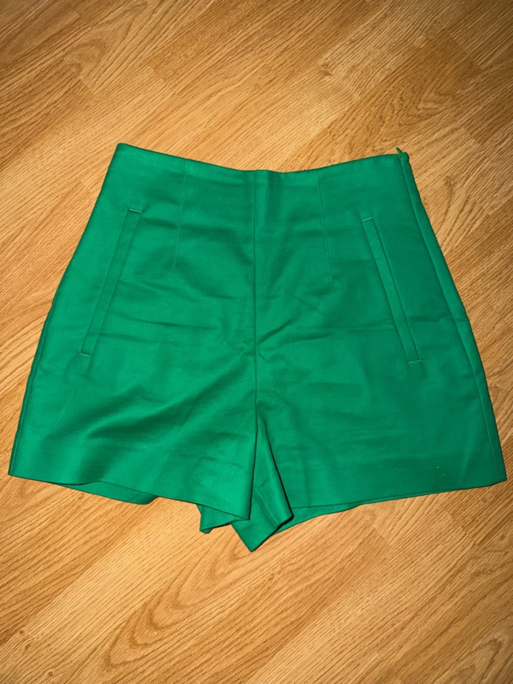 Zara High-Waist Tailored Shorts